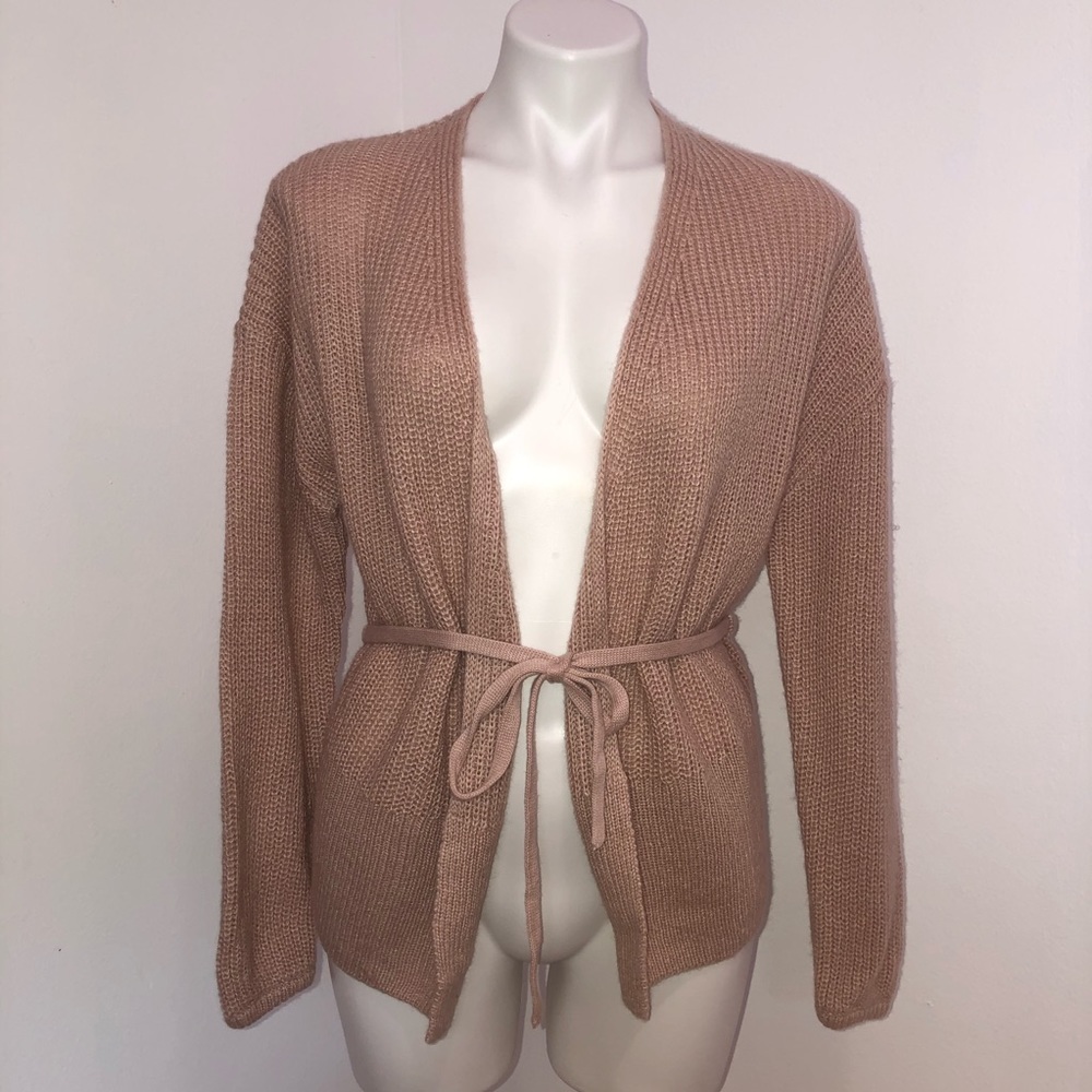 NWT Lucky Brand XS light pink cardigan